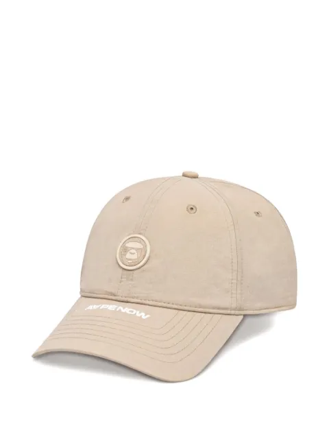 AAPE BY *A BATHING APE® logo-patch cap Neutrals ACP5176XXO