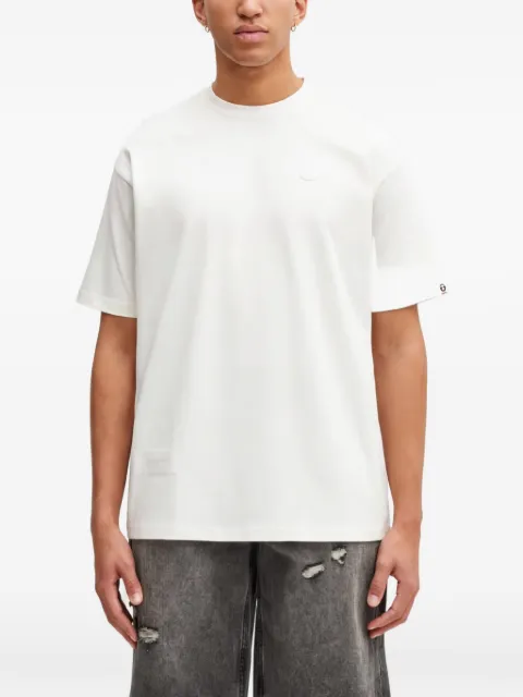 AAPE BY *A BATHING APE® logo crew-neck T-shirt White ATE1606XXO