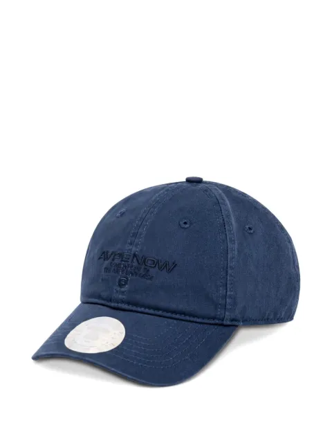 AAPE BY *A BATHING APE® logo-embroidered baseball cap Blue ACP4940XXO