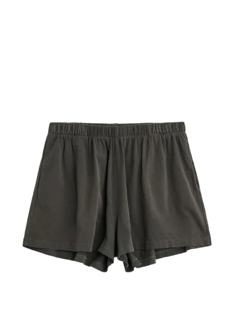OUR LEGACY gored elasticated shorts Grey W2266GWG