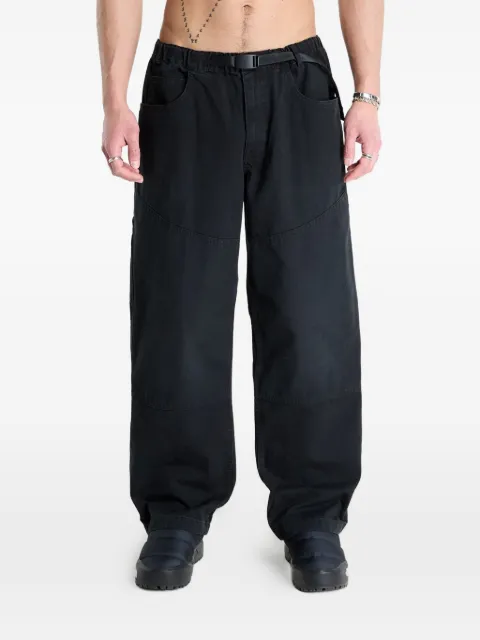 Gramicci Taos belted trousers Black G6SMP008BLACK