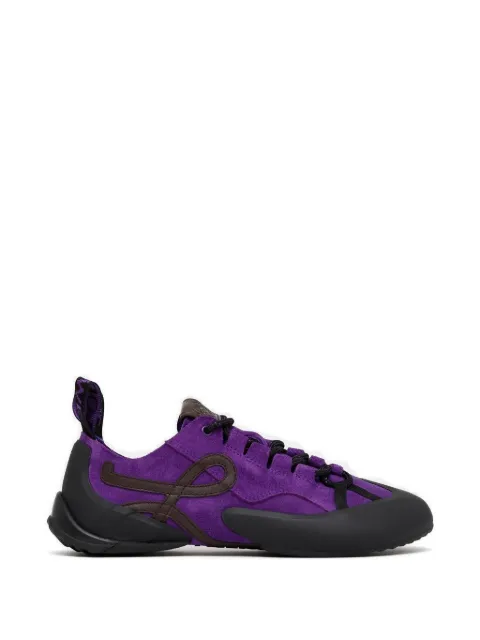 LOEWE Grip lace-up Anagram sneakers Purple L814282X78