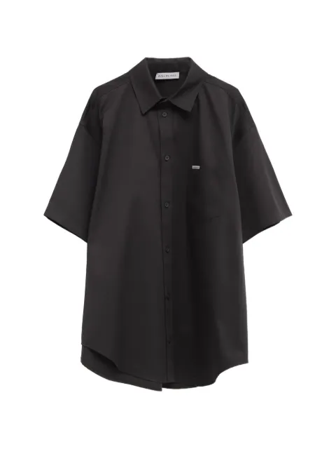 Balenciaga logo pocket short-sleeve shirt Black 871286TSP13