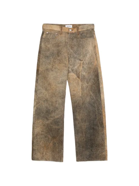 AGOLDE Afton faded jeans Brown A7111917