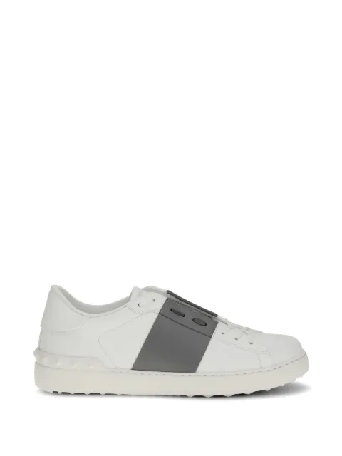 Valentino Garavani Open Rockstud-embellished sneakers White YS0830BLU