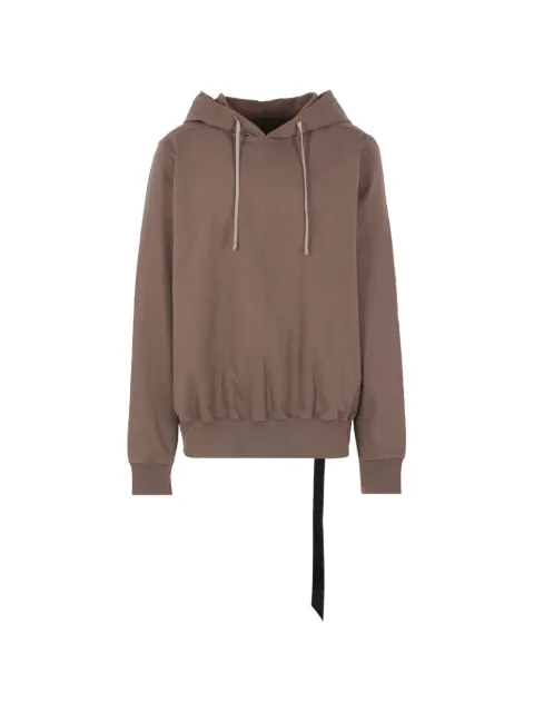Rick Owens DRKSHDW Hun drawstring hoodie Brown DU01F4262RIGP