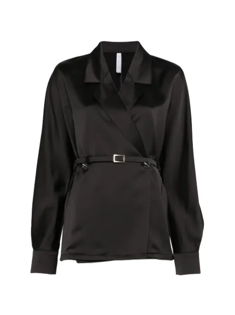 IMPERIAL belted jacket Black JBL5LBAC