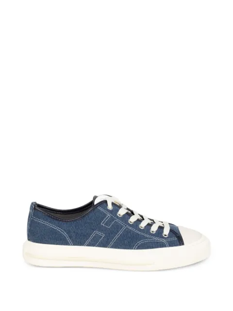 Hogan contrast-stitching sneakers Blue HXM6910FZ60UYF586G