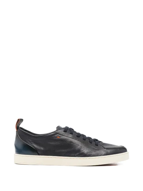 Santoni Off-Duty panelled sneakers Blue MBNO22184TIRTFRI