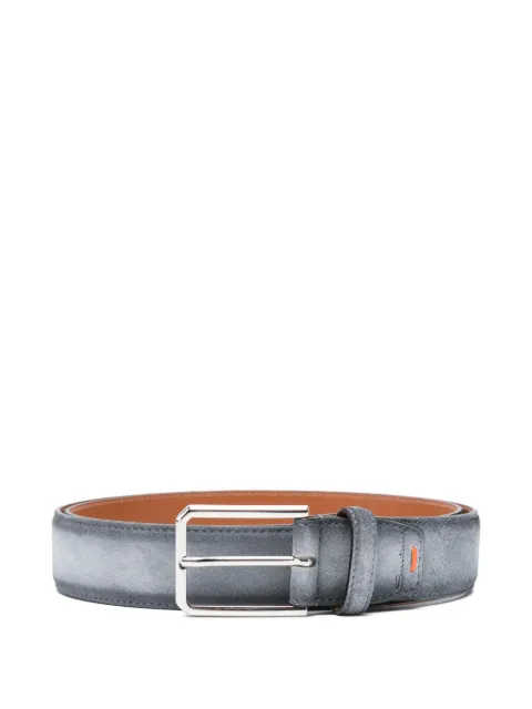 Santoni silver buckle belt Grey CM35VC003B91EACD