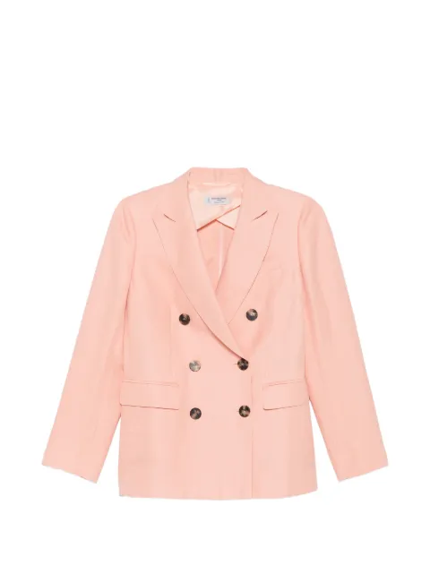 Alberto Biani double-breasted buttoned blazer Pink II821VI0091