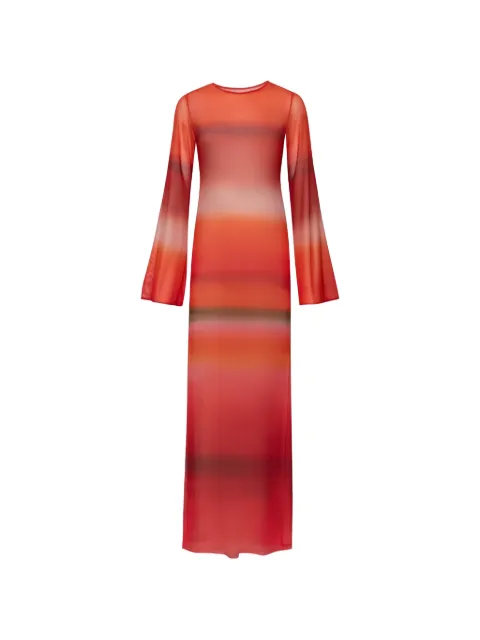 Baobab Nora bell-sleeve cover up Red 6561694