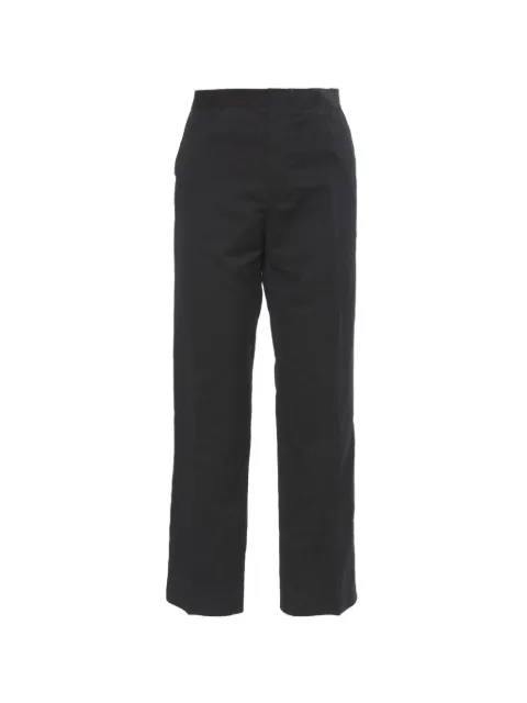 Aspesi Vintage straight-cut cotton trousers Black W230328100
