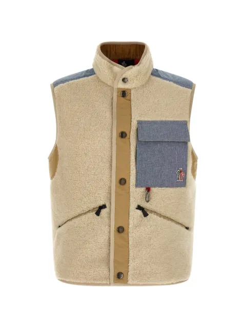 Moncler Grenoble sleeveless jacket Neutrals L10978G0000689AGK