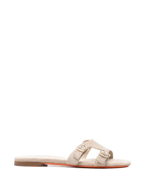Santoni buckle didi sandals Neutrals WHPF72109HA1THTH