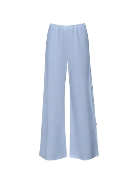 Baobab Wayra elastic-waistband palazzo pants Blue 6020466