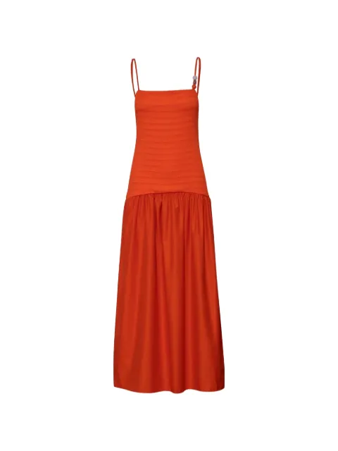 Baobab Wara square-neck maxi dress Orange 6570894