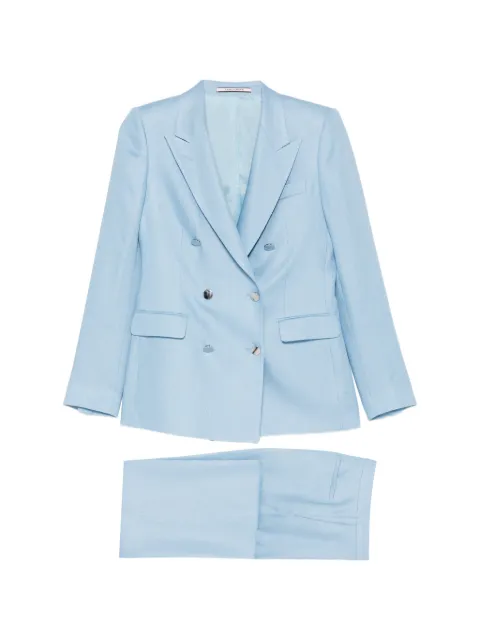 Tagliatore double-breasted blazer Blue TPARIGI10BAD340021EI811