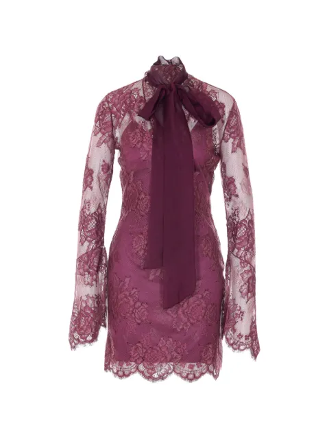 Aniye By Noa scarf mini dress Red 18503402490