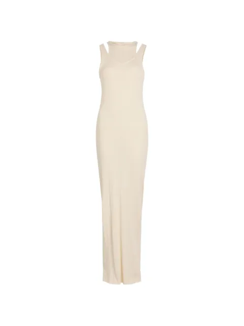 ARMARIUM Filippa ribbed maxi dress Neutrals ARMTMD049JE0501