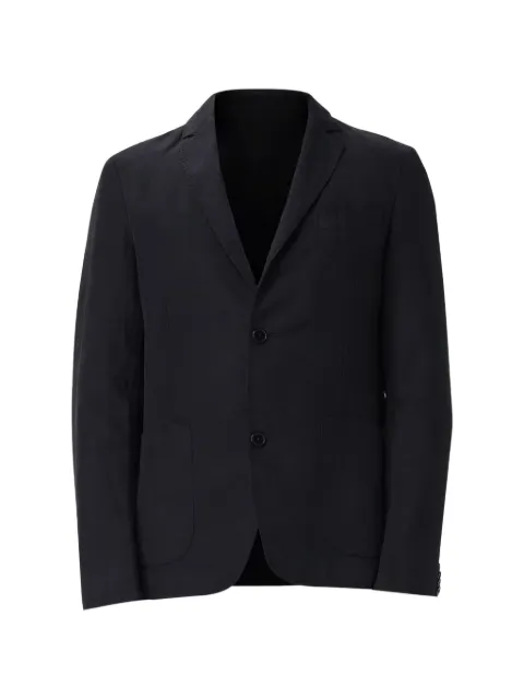 Officine Generale button single-breasted blazer Black S25MTLGT408