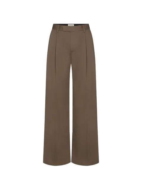 FRAME pleated wide-leg trousers Brown 2052574