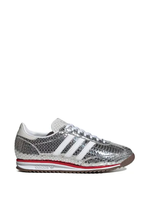adidas SL 72 OG snakeskin-effect sneakers Silver IH9171