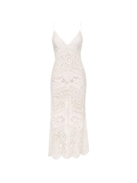 LoveShackFancy Revoires crochet dress White D26702586