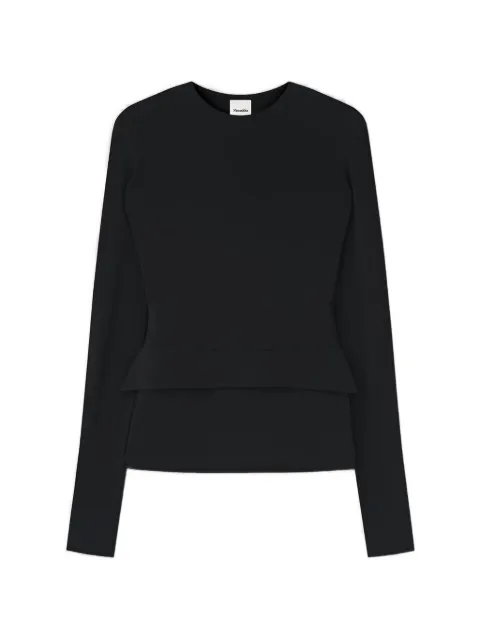 Nanushka Raveen long-sleeve top Black NW26PSTP17499