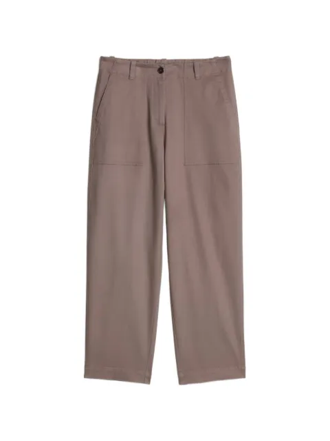 Marc O'Polo twill trousers Brown 5000013165