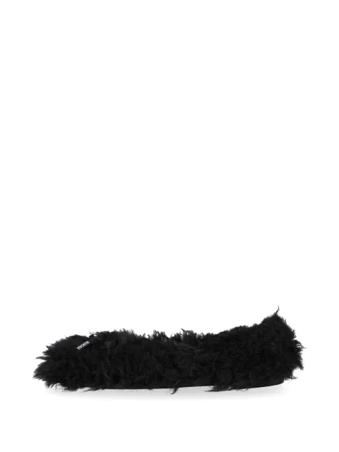 Balenciaga bow-detail ballet flats Black 810884W11M0