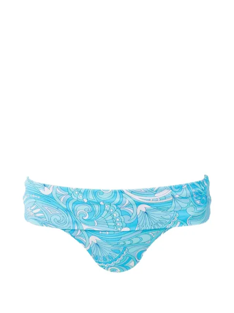 Melissa Odabash Brussels printed bikini bottoms Blue BRUSSELSBTMCR