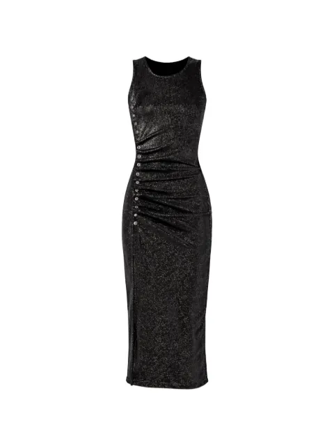 Rabanne button detail dress Black 26PJRO815VI0261