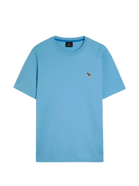 PS Paul Smith zebra-motif T-shirt Blue M2R011RZV200