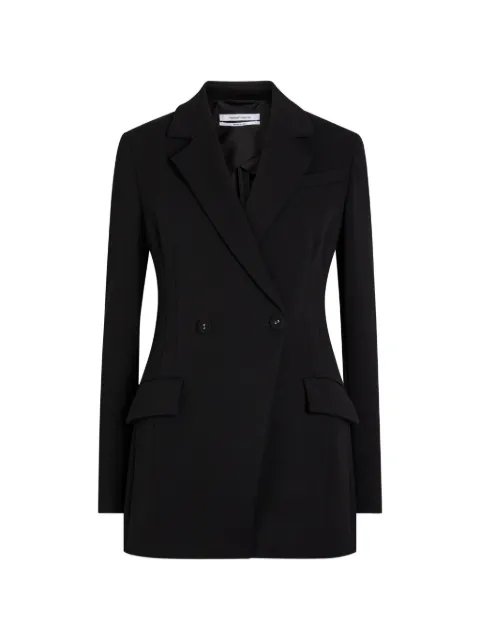 Another Tomorrow double-breasted blazer Black A323JK017VI