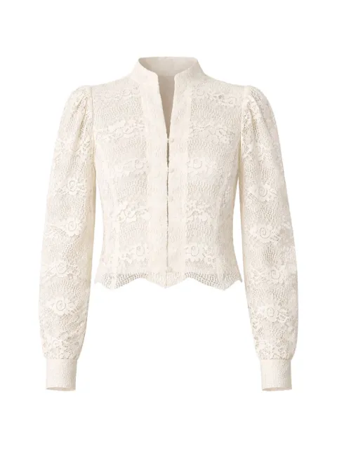 TWINSET macramé lace jacket White 261TP2902