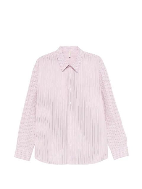 Sunflower striped long-sleeved shirt Pink 1310