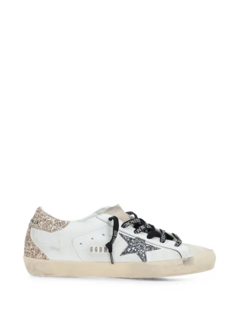 Golden Goose Super-Star glitter-detail sneakers Neutrals GWF00102F005358