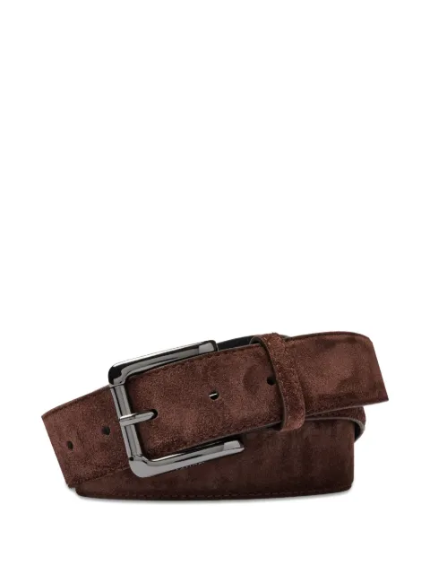 Lancel adjustable suede belt Brown A141543QTU