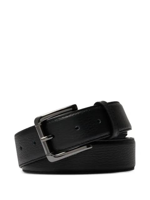 Lancel adjustable grained-leather belt Black A1414610TU