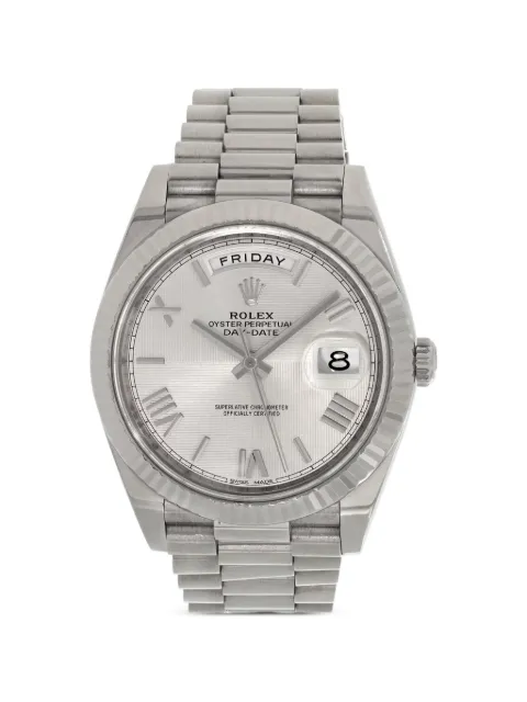 Rolex Day-Date 40mm watch Silver 228239