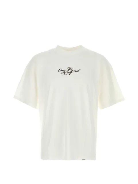 Represent print-detail cotton T-shirt Neutrals MLM100873