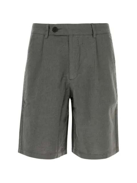 Gimaguas Barbate pleated-design shorts Grey BARBATESHORTS