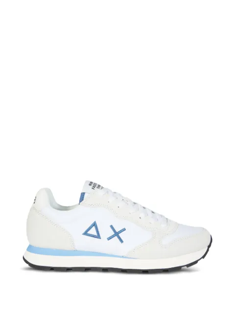 Sun68 Tom Solid suede applique sneakers White BZ36101