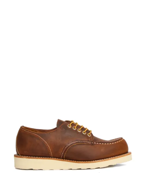 Red Wing Shoes moc-toe boat shoes Brown 8077