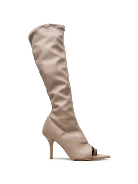 GIABORGHINI open-toe boots Neutrals FREYSLST4307