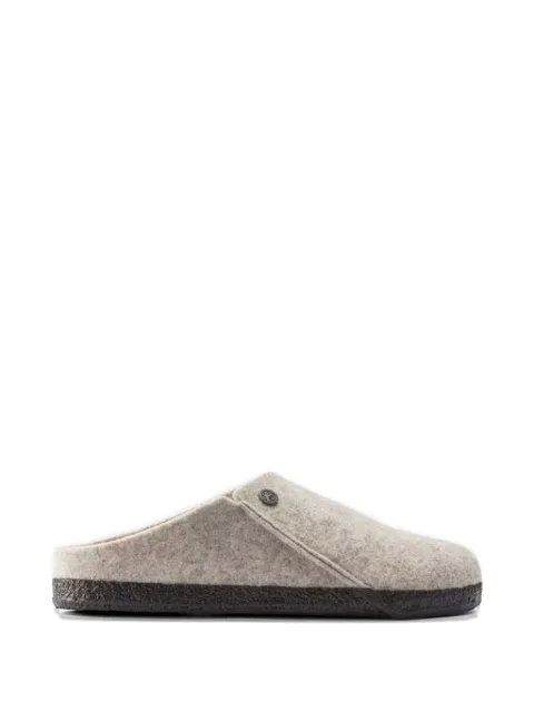 Birkenstock Zermatt shearling felt slippers Neutrals 1020029