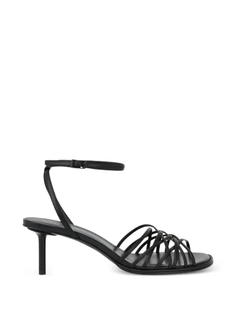 POTAMY strappy stiletto sandals Black PP01069CN02BLACK25S