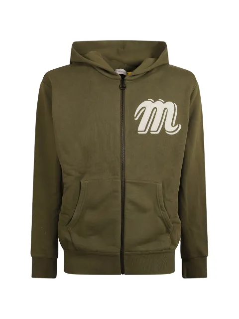 Moncler x Mercedes-Benz zip hoodie Green 8G00004M89AWV816