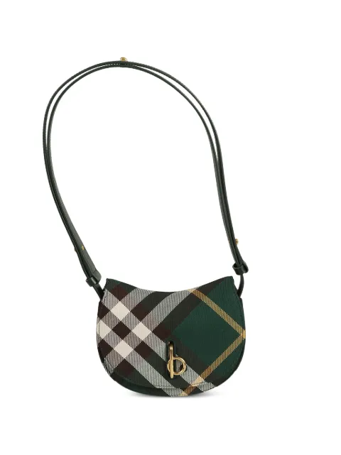 Burberry plaid shoulder bag Green 8081408